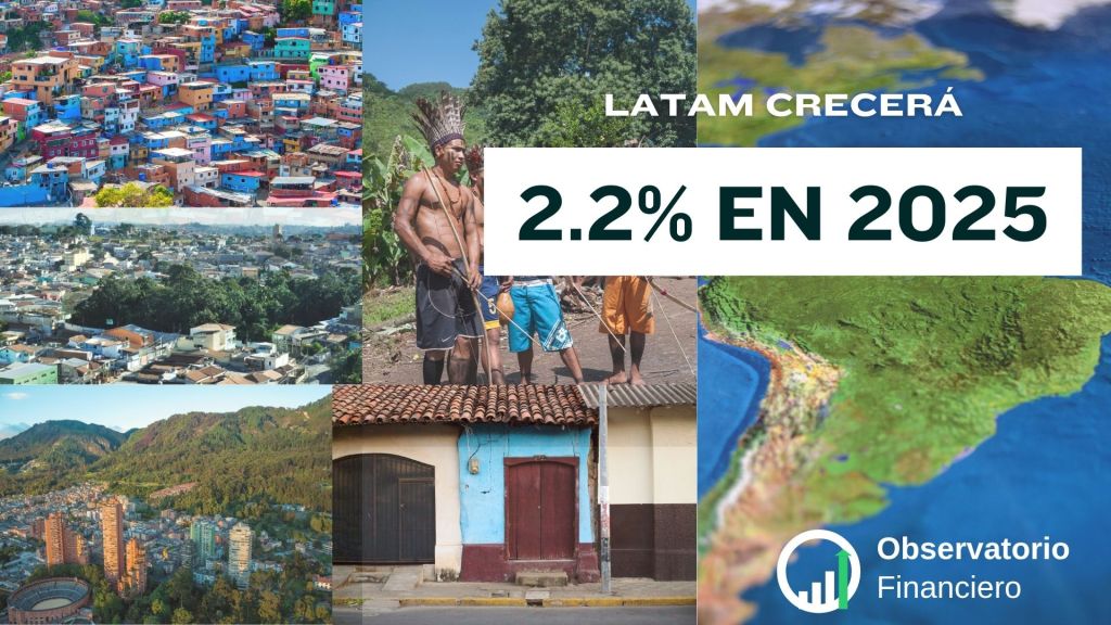 CEPAL: LatAm crecerá 2.2% en 2025; urge más&nbsp;inversión
