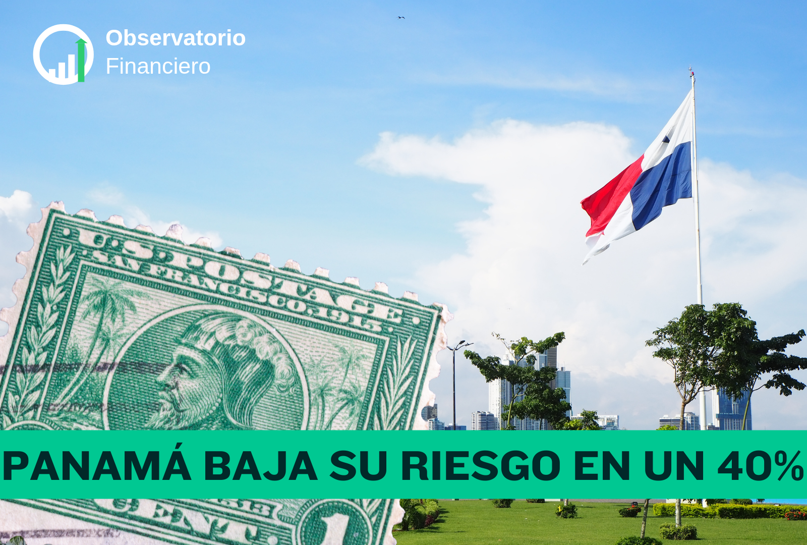 Panamá baja riesgo país ~40% y mejora financiamiento