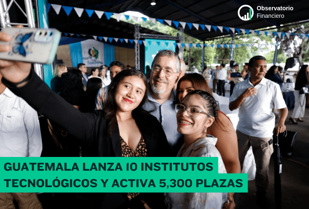 Guatemala lanza 10 institutos tecnológicos y activa 5,300&nbsp;plazas