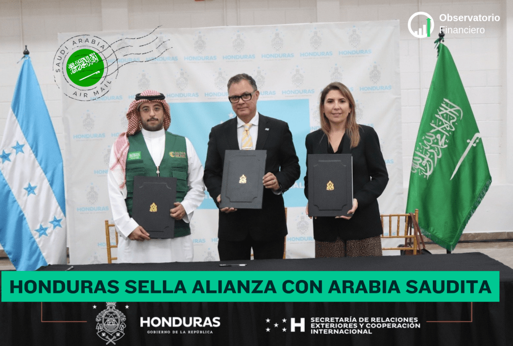 Honduras sella alianza con Arabia Saudita para atraer capital y proyectos&nbsp;sostenibles