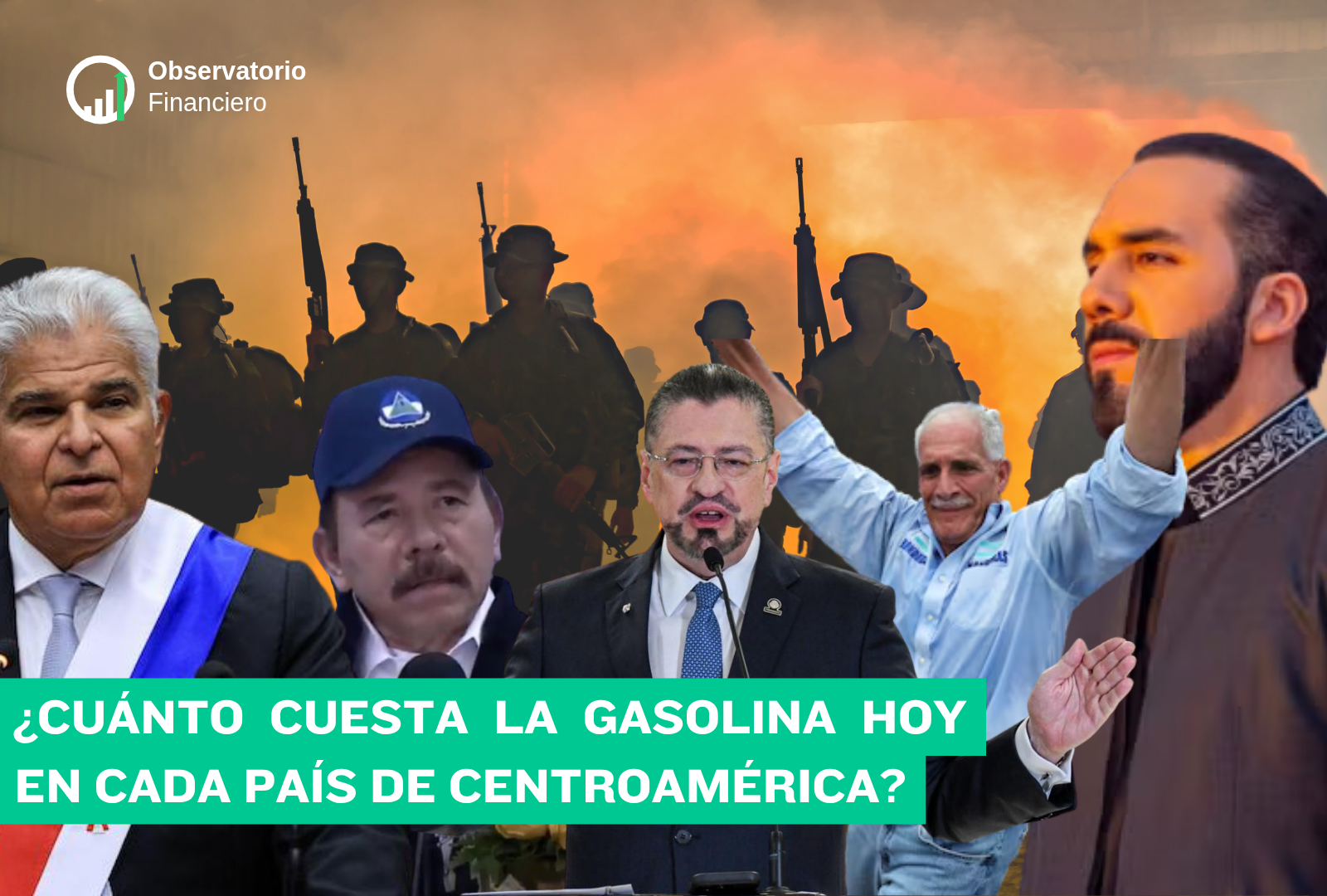 Gasolina supera los $4 por galón en Centroamérica por crisis en Oriente Medio