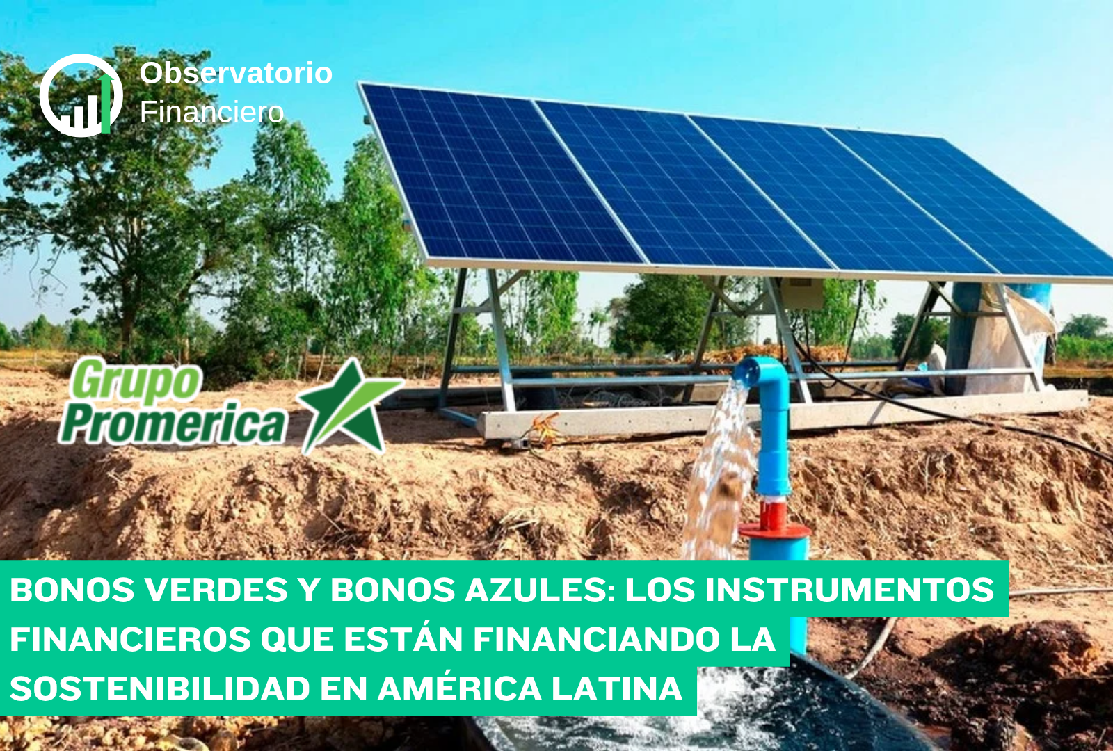 Bonos verdes y bonos azules: los instrumentos financieros que están financiando la sostenibilidad en América Latina
